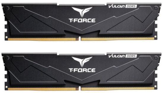  Зображення Модуль пам`ятi DDR5 2x16GB/6000 Team T-Force Vulcan Black (FLBD532G6000HC38ADC01) 